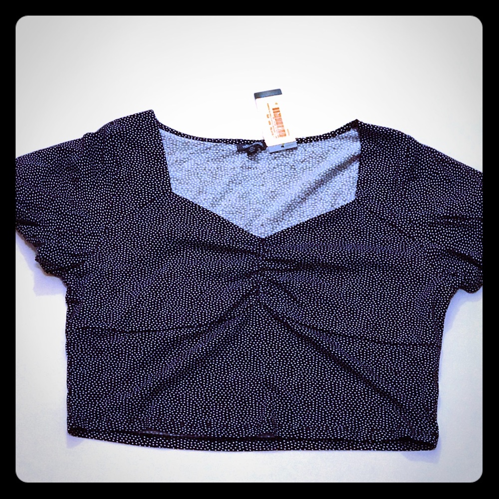 Polka Dots Crop Top